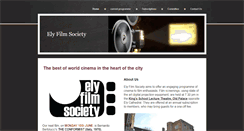 Desktop Screenshot of elyfilmsociety.com